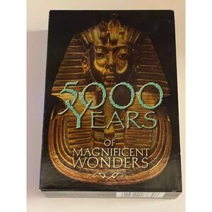 5000 Years of Magnificent Wonders DVD Set. Egypt, Holyland, Greece, Rome, etc